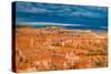 Sunset Point View, Bryce Canyon National Park, Utah, Wasatch Limestone Pinnacles and Sunset Clouds-Tom Till-Stretched Canvas