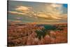 Sunset Point View, Bryce Canyon National Park, Utah, Wasatch Limestone Pinnacles-Tom Till-Stretched Canvas