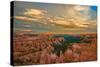 Sunset Point View, Bryce Canyon National Park, Utah, Wasatch Limestone Pinnacles-Tom Till-Stretched Canvas