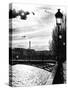 Sunset - Pont des Arts - Paris - France-Philippe Hugonnard-Stretched Canvas
