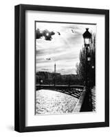 Sunset - Pont des Arts - Paris - France-Philippe Hugonnard-Framed Photographic Print