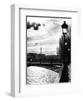 Sunset - Pont des Arts - Paris - France-Philippe Hugonnard-Framed Photographic Print