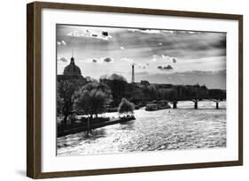 Sunset - Pont des Arts - Paris - France-Philippe Hugonnard-Framed Photographic Print