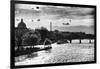 Sunset - Pont des Arts - Paris - France-Philippe Hugonnard-Framed Photographic Print