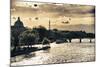 Sunset - Pont des Arts - Paris - France-Philippe Hugonnard-Mounted Photographic Print