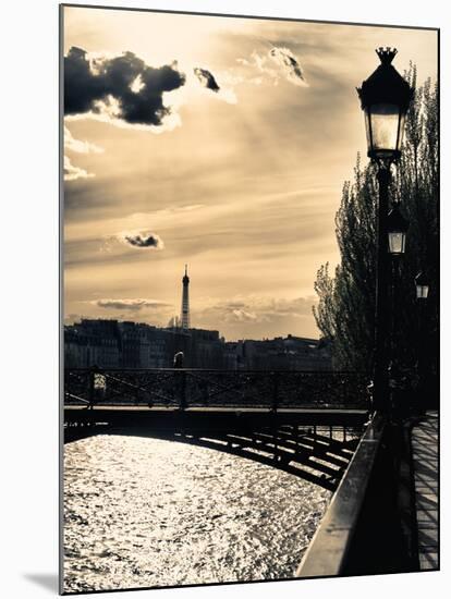 Sunset - Pont des Arts - Paris - France-Philippe Hugonnard-Mounted Photographic Print