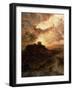 Sunset, Pueblo Del Walpe, Arizona, 1880-Thomas Moran-Framed Giclee Print