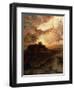 Sunset, Pueblo Del Walpe, Arizona, 1880-Thomas Moran-Framed Giclee Print