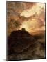 Sunset, Pueblo Del Walpe, Arizona, 1880-Thomas Moran-Mounted Giclee Print