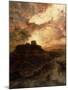 Sunset, Pueblo Del Walpe, Arizona, 1880-Thomas Moran-Mounted Giclee Print