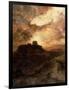 Sunset, Pueblo Del Walpe, Arizona, 1880-Thomas Moran-Framed Giclee Print