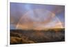 Sunset Rainbow, Waimea Canyon, Kauai, Hawaii-Paul Souders-Framed Photographic Print