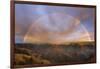 Sunset Rainbow, Waimea Canyon, Kauai, Hawaii-Paul Souders-Framed Photographic Print