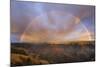 Sunset Rainbow, Waimea Canyon, Kauai, Hawaii-Paul Souders-Mounted Photographic Print