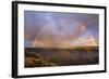 Sunset Rainbow, Waimea Canyon, Kauai, Hawaii-Paul Souders-Framed Photographic Print