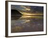 Sunset Reflected in Tidal Wash, Praia Do Castelejo Beach Near Vila Do Bispo, Algarve, Portugal-Neale Clarke-Framed Photographic Print