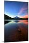 Sunset Reflection and Clouds at Trillium Lake, Mount Hood, Oregon-Vincent James-Mounted Photographic Print