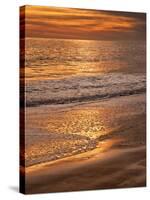 Sunset Reflection, Cape May, New Jersey, USA-Jay O'brien-Stretched Canvas
