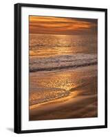 Sunset Reflection, Cape May, New Jersey, USA-Jay O'brien-Framed Photographic Print