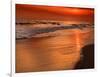 Sunset Reflection, Cape May, New Jersey, USA-Jay O'brien-Framed Photographic Print