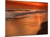 Sunset Reflection, Cape May, New Jersey, USA-Jay O'brien-Mounted Photographic Print