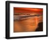 Sunset Reflection, Cape May, New Jersey, USA-Jay O'brien-Framed Photographic Print