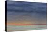 Sunset reflection on Pacific Beach, pier, San Diego, California, USA-Stuart Westmorland-Stretched Canvas
