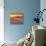 Sunset Reflection-null-Stretched Canvas displayed on a wall