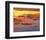 Sunset Reflection-null-Framed Art Print