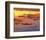 Sunset Reflection-null-Framed Art Print