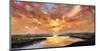 Sunset Reflection-Robert Seguin-Mounted Art Print