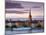 Sunset, Riddarholmen and Gamla Stan, Stockholm, Sweden-Doug Pearson-Mounted Photographic Print