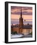 Sunset, Riddarholmen and Gamla Stan, Stockholm, Sweden-Doug Pearson-Framed Photographic Print