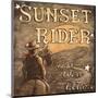 Sunset Rider-Janet Kruskamp-Mounted Art Print