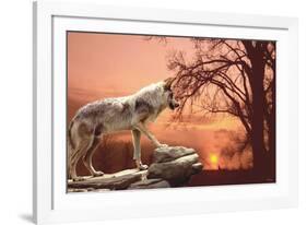 Sunset Ridge-Gordon Semmens-Framed Photographic Print