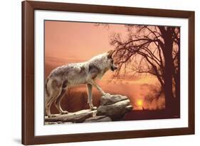 Sunset Ridge-Gordon Semmens-Framed Photographic Print