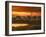 Sunset River Crossing-Trevor V. Swanson-Framed Giclee Print