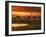 Sunset River Crossing-Trevor V. Swanson-Framed Giclee Print