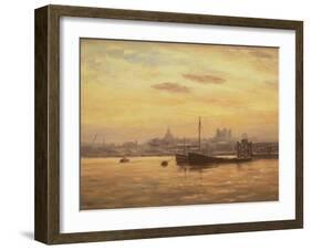 Sunset, Rochester-Vic Trevett-Framed Giclee Print