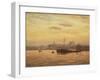 Sunset, Rochester-Vic Trevett-Framed Giclee Print