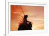 Sunset Roper-Amanda Smith-Framed Photographic Print