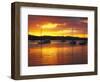 Sunset, Russell, Bay of Islands, Northland, New Zealand-David Wall-Framed Photographic Print