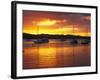 Sunset, Russell, Bay of Islands, Northland, New Zealand-David Wall-Framed Photographic Print