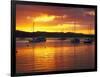 Sunset, Russell, Bay of Islands, Northland, New Zealand-David Wall-Framed Photographic Print