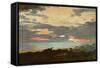 Sunset, Saco Bay (Oil on Canvas)-Winslow Homer-Framed Stretched Canvas