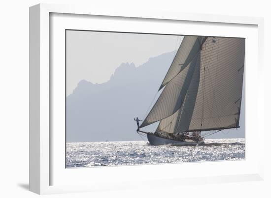 Sunset Sail-Ben Wood-Framed Giclee Print
