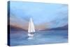 Sunset Sailboat-Isabelle Z-Stretched Canvas