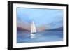 Sunset Sailboat-Isabelle Z-Framed Premium Giclee Print