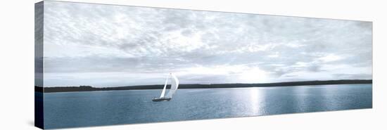 Sunset Sailing-Monte Nagler-Stretched Canvas