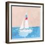 Sunset Sailing-null-Framed Art Print